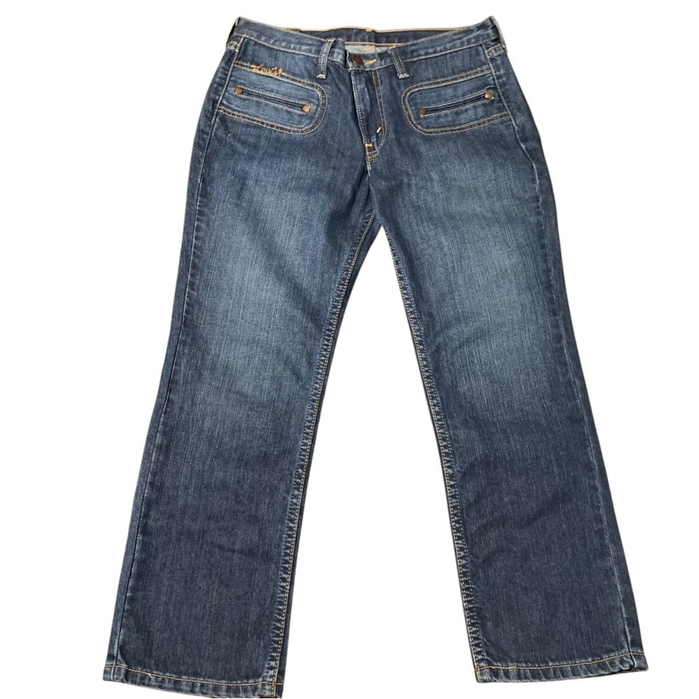 LEVI'S Made in the‎ Phillipenes Classic Straight Leg Blue Jeans - Size 26